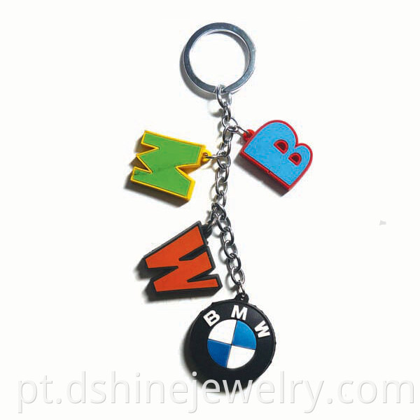 Soft PVC Pendant Keychain